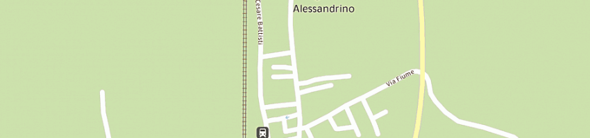 Mappa della impresa porrati giorgio a BORGORATTO ALESSANDRINO