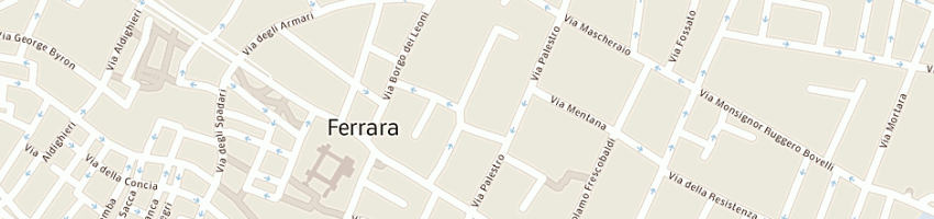Mappa della impresa comune di ferrara a FERRARA