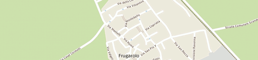 Mappa della impresa municipio di frugarolo a FRUGAROLO