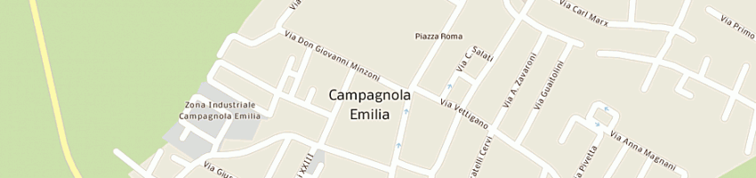 Mappa della impresa fare srl a CAMPAGNOLA EMILIA