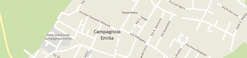 Mappa della impresa nuova arredo a CAMPAGNOLA EMILIA