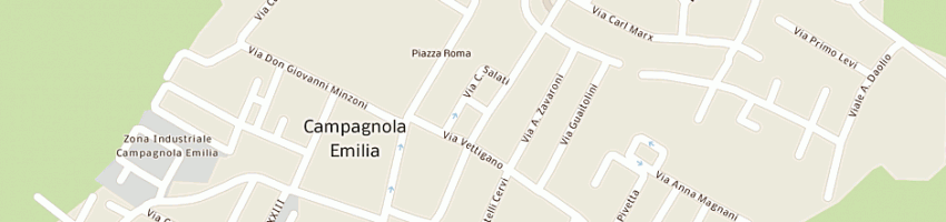 Mappa della impresa sauro a REGGIO EMILIA