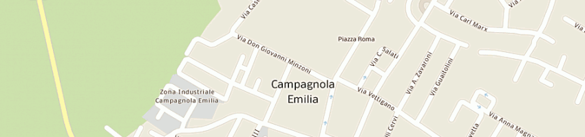 Mappa della impresa guerra ave maria a CAMPAGNOLA EMILIA