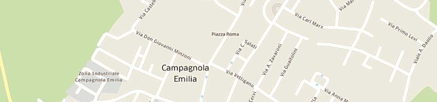 Mappa della impresa manicardi gabriella a CAMPAGNOLA EMILIA