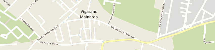 Mappa della impresa dondi martino a VIGARANO MAINARDA