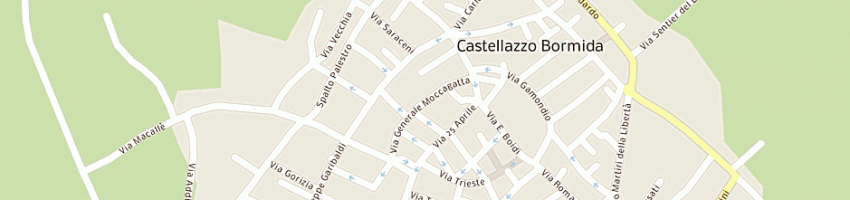 Mappa della impresa rebora sebastiano a CASTELLAZZO BORMIDA