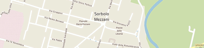 Mappa della impresa l'angolo della bellezza di pattini sadia e alfieri marika a SORBOLO