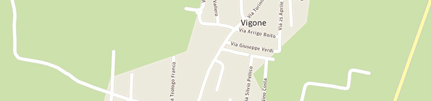 Mappa della impresa tecsa srl a VIGONE
