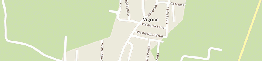 Mappa della impresa arecar di aresu salvatore a VIGONE