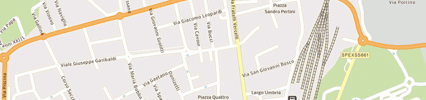 Mappa della impresa poste italiane a CARMAGNOLA