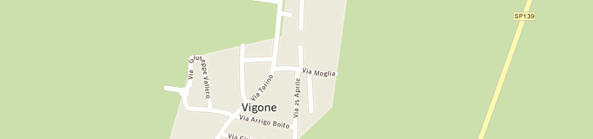 Mappa della impresa vigna ottavio a VIGONE