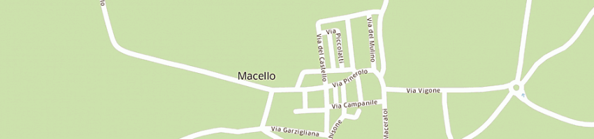 Mappa della impresa possetti walter a MACELLO