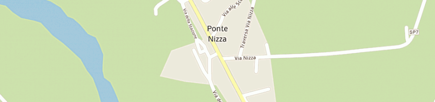 Mappa della impresa gruppo sportivo nizza a PONTE NIZZA