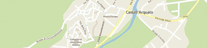 Mappa della impresa parco srl a CASTELL ARQUATO