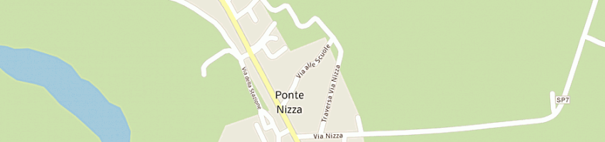 Mappa della impresa scuole elementari statali a PONTE NIZZA