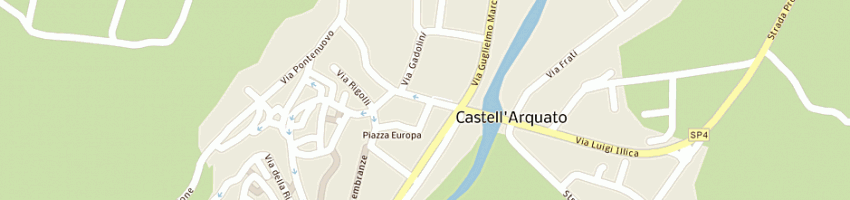 Mappa della impresa fantasy snc di grumi manuela e grumi giuliana a CASTELL ARQUATO
