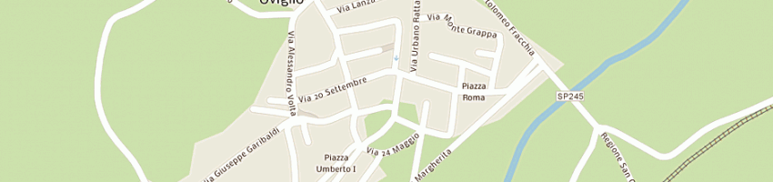 Mappa della impresa municipio a OVIGLIO
