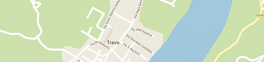 Mappa della impresa losi luigi a TRAVO