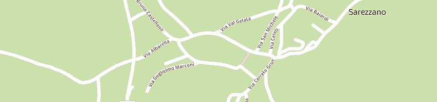 Mappa della impresa municipio a SAREZZANO