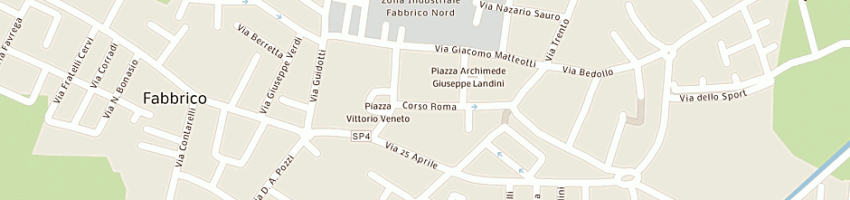 Mappa della impresa pizzeria ristorante roma di primieri angelo e ceci gabriella snc a FABBRICO