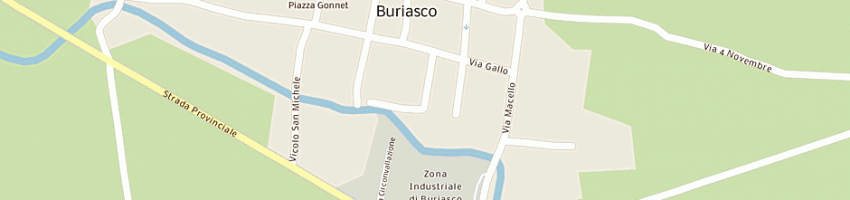 Mappa della impresa residenza dell'anziano la consolata onlus a BURIASCO