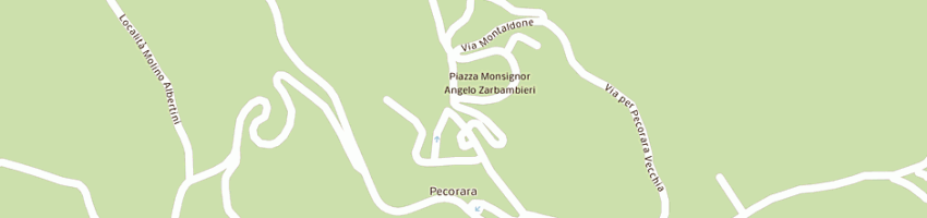 Mappa della impresa poste italiane spa a PECORARA