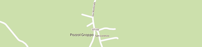 Mappa della impresa poste italiane spa a POZZOL GROPPO