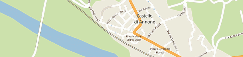 Mappa della impresa nuove idee di tarditi paola a CASTELLO DI ANNONE