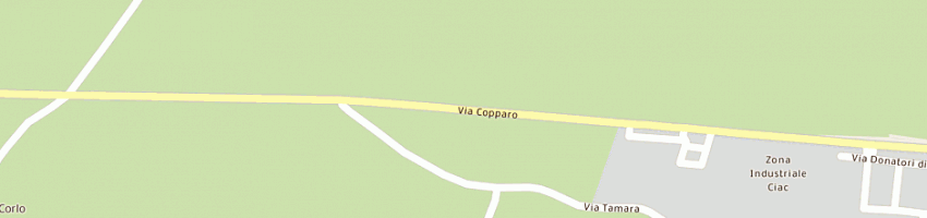 Mappa della impresa tartari alberto a FERRARA