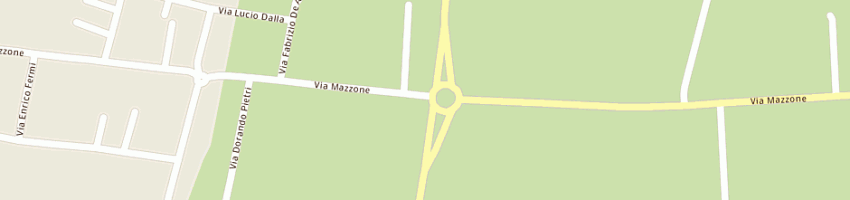 Mappa della impresa centro commerciale mazzone srl a MIRANDOLA