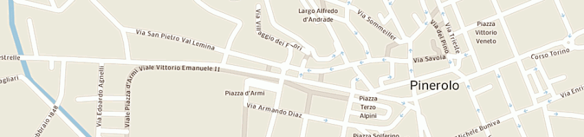 Mappa della impresa lennon pub a PINEROLO