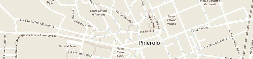 Mappa della impresa di giglio sandra a PINEROLO