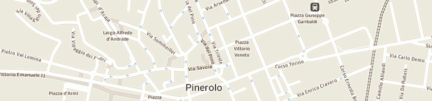 Mappa della impresa centro giovani diocesano a PINEROLO