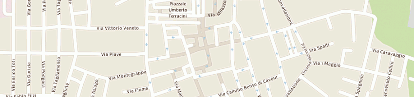 Mappa della impresa studio legale tinchelli a MIRANDOLA