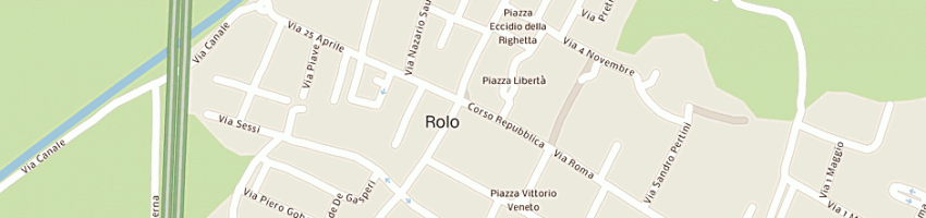 Mappa della impresa x cafe' snc di annovi cristian e motta laura a ROLO