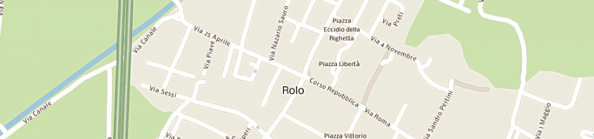 Mappa della impresa comune di rolo a ROLO