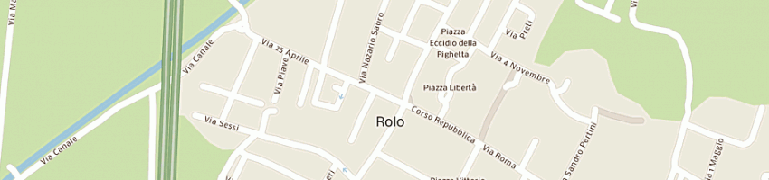 Mappa della impresa studio tecnico associato fa-ro a ROLO