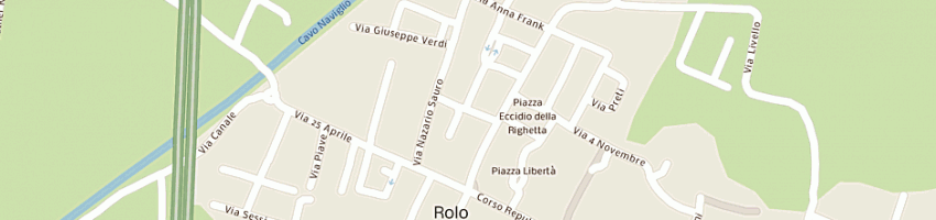Mappa della impresa magnani lorena - istituto di estetica beauty linee - a ROLO
