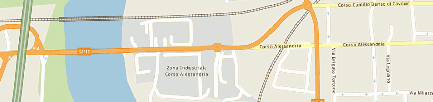 Mappa della impresa tortona gomme di palladino francesco mario e c sas a TORTONA