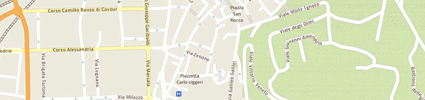 Mappa della impresa mazzocchi e taverna assicurazioni snc di mazzocchi a e taverna m a TORTONA