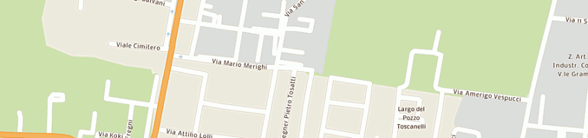 Mappa della impresa molinari remo a MIRANDOLA