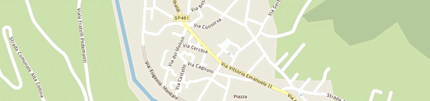 Mappa della impresa municipio a GODIASCO