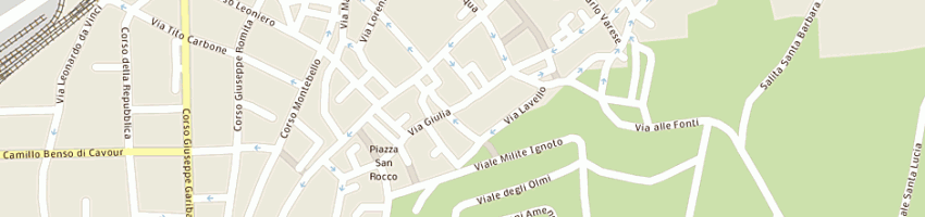 Mappa della impresa corti paola a TORTONA