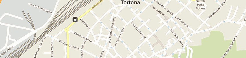 Mappa della impresa technogel srl a TORTONA