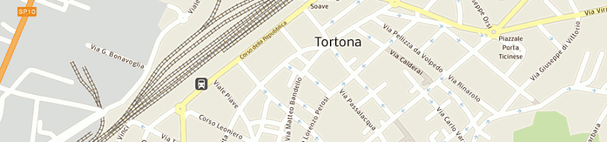 Mappa della impresa cavagnaro antonio a TORTONA