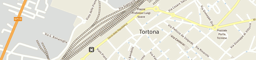 Mappa della impresa bar gambrinus a TORTONA