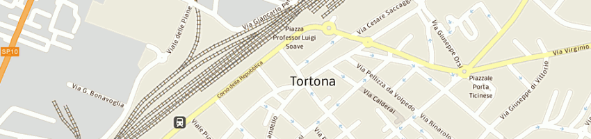 Mappa della impresa euroservice srl a TORTONA