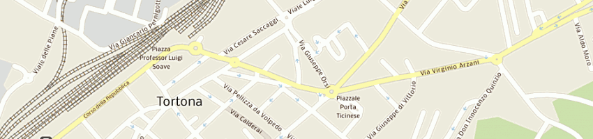 Mappa della impresa croce sergio a TORTONA