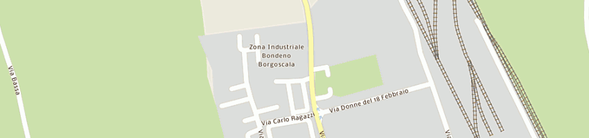 Mappa della impresa istituto addestramento lavoratori emilia romagna a BONDENO