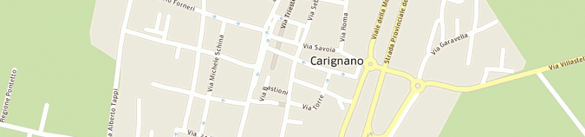 Mappa della impresa ferraudo alberto a CARIGNANO